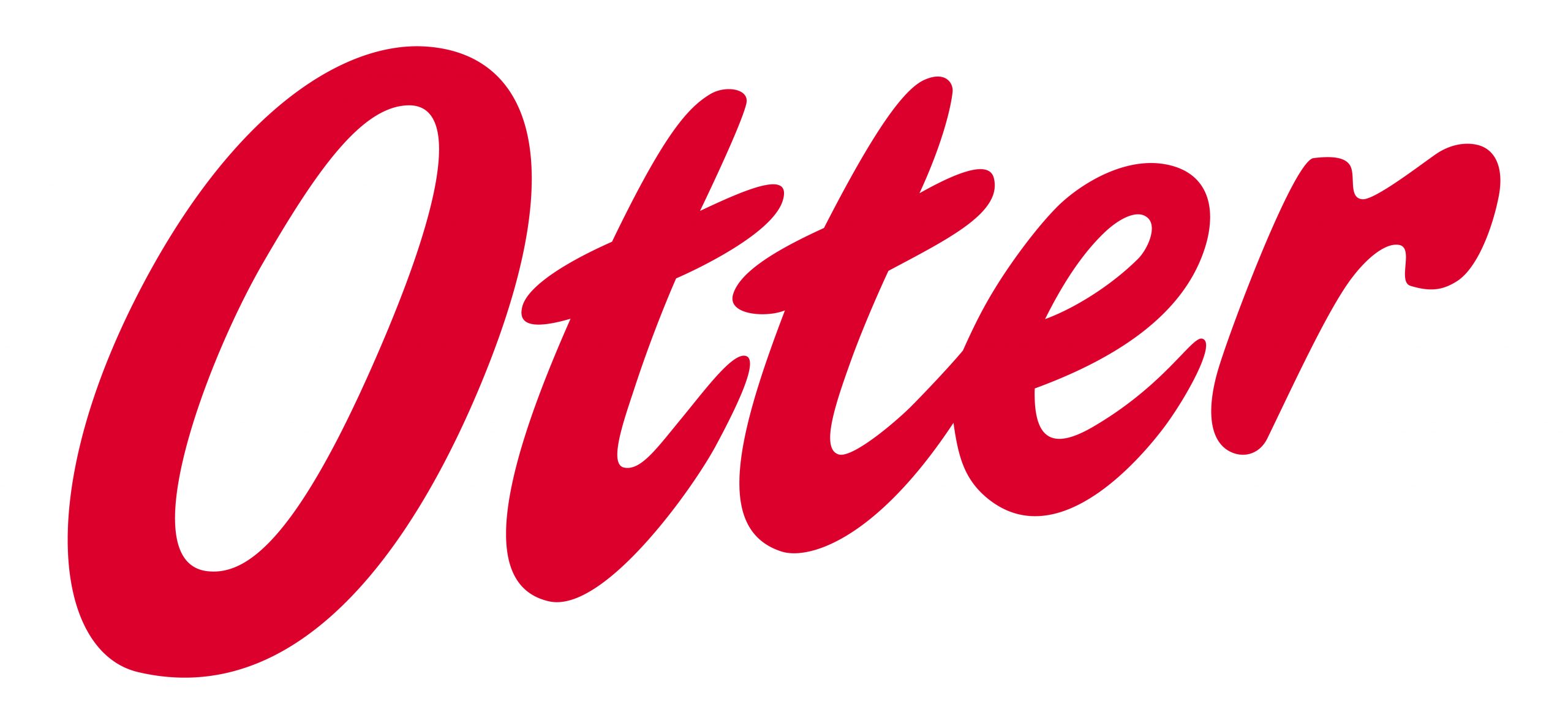 Otter word logo